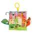 Baby Books 0-6 Months Touch Feel Crinkle Books, Sensory Teething Book for Newborns, Baby Gifts (Jungle Tails)