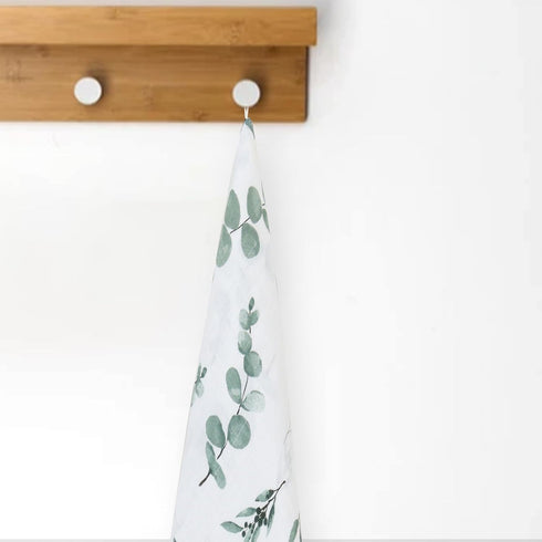 LifeTree Muslin Swaddle Blankets Neutral, Baby Washcloths Sea Turtle Swaddling Wrap Nursery Receiving Blanket for Boys