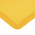 American Baby Company 100% Natural Cotton Fitted Crib Sheet 52" x 28" - Soft, Hypoallergenic, Golden Yellow for Boys &