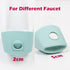 Baby Faucet Extender - 4 Pack - Baby Bath Helper, Tub Faucet Extender for Kids Baby Children Hand Washing, Bathroom Kitchen Spout Extender for Faucet, Adjustable Faucets Extension