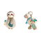 Itzy Ritzy - Itzy Lovey Including Teether, Textured Ribbons & Dangle Arms; Features Crinkle