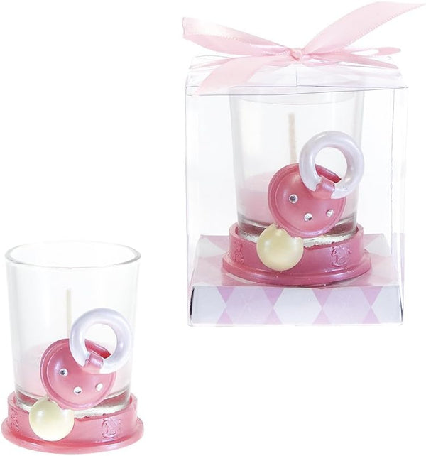 Lunaura Baby Keepsake - Set of 12 Girl Baby Pacifier with Crystals