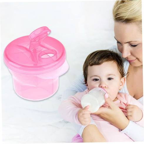 Jorzer Milk Powder Dispenser Baby Formula Storage Container Food Box Snacks Portable for Outdoor Travel Makeup Beauty