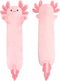Long Axolotl Plush Toy, 19.6 Inch Cute Stuffed Animal, Axolotl Plush Gift for Girls Boys