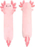 Long Axolotl Plush Toy, 19.6 Inch Cute Stuffed Animal, Axolotl Plush Gift for Girls Boys