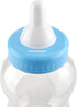 Homeford Jumbo Milk Bottle Coin Bank, Baby Shower Plastic Container, 15-inch, Light Blue