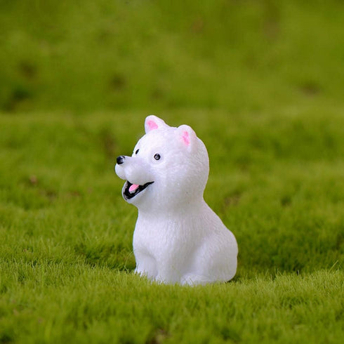 12 Pcs Dog Figures for Kids, Animal Toys Set Cake Toppers, Dog Figurines Collection Playset