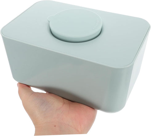 Cabilock Wipes Dispenser Sealed Lid Convenient Wipe Holder for Home Vehicle Easy Access Stylish Tissue Container
