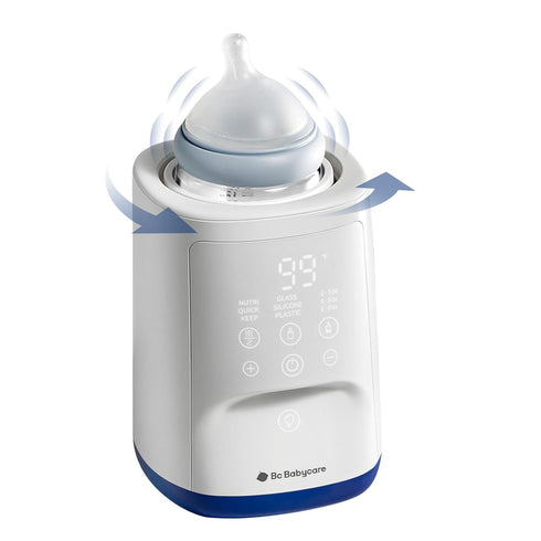 Bc Babycare Bottle Warmer,10-in-1 Fast Baby Milk Warmer with Smart Temperature Control,