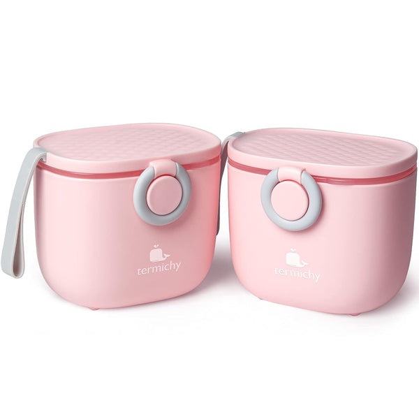 Termichy Baby Formula Dispenser, Portable Milk Powder Dispenser Container with Carry Handle
