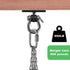 Dolibest Wall Mount Bracket, Ceiling Anchor for Home Suspension Training Kit, Suspension Straps, Gymnastic Rings, Yoga
