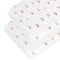 Crib Sheets Boy Girl, 2 Pack Baby Crib Sheets for Standard Crib