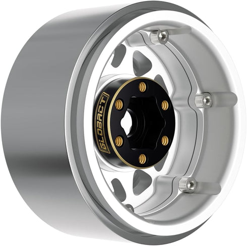 GLOBACT 12mm Brass Weights, Extended Wheel Hex Hubs, 51g Counterweight for 1/10 Trx4 Trx6 Axial