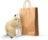 Llama Stuffed Animal – 9 inch Cute, Soft and Cuddly Alpaca Plush Toy Handcrafted on Real Alpaca Natural Fur