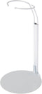 Plymor DSP-5175W White Adjustable Doll Stand, Fits 10, 11, and 12 Inch Dolls or Action Figures, Waist 1.75 to 2.25