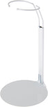 Plymor DSP-5175W White Adjustable Doll Stand, Fits 10, 11, and 12 Inch Dolls or Action Figures, Waist 1.75 to 2.25