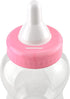 Homeford Jumbo Plastic Baby Milk Bottle Coin Bank - 15-Inch Light Pink