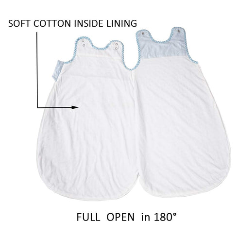 Baby Sleeping Bag Wearable Blanket - 3-6 Months Infant Sleeveless 9M Newborn Swaddle Transition Sack 0-6 Months, Soft
