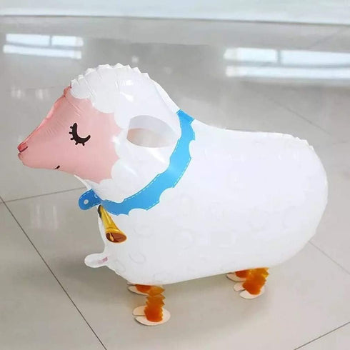 Dzrige Walking Animal Balloons, Kids Farm Animal Theme Birthday Party Supplies, 3 Pcs Birthday Decorations