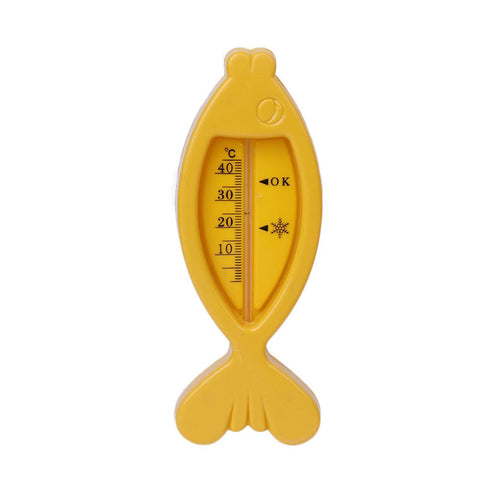 YPBEW 1 Water Thermometer Baby Bathing Fish Shape Temperature Infant Toddler Shower Random Color