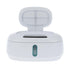 Nuby Hands-Free Baby Wipe Warmer - Touch-Free Motion Sensor Lid, Weighted Warming Plate, Built-in Night Light & Clear
