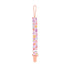 (2-Pack) Nuby Pacifinder Baby Pacifier Clip - - Pacifier Holder Clip with Convenient Hook Loop - Flowers and Polka Dots
