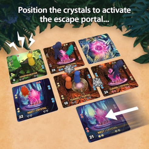 Forbidden Jungle Cooperative Board Game - Team Adventure Awaits!