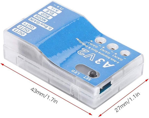 F50A 3 A3 V2 Jadeshay RC Flight Controller, Axle Gyro Flight Controller System, One Key Auto Hover, Multi Mode, HV