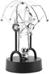 Electronic Perpetual Motion Toy - 11 * 20cm Bilateral Rotation Newton's Cradle for Home Office Decoration