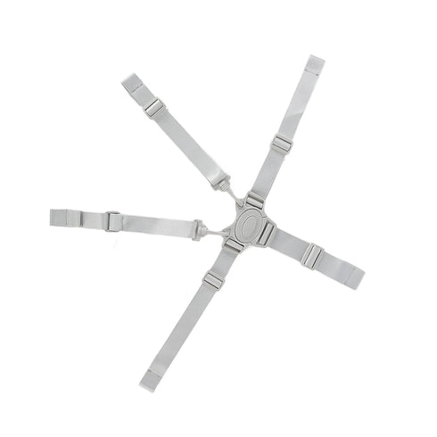 Hozee 5 5-Point High Chair Straps, Point Baby Harness Easy to Use Sturdy for Stroller for Pushchair(Gray Button Strap)