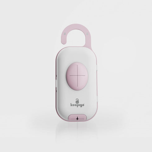 keepigo 3-in-1 | Baby pink Diaper Bag Wipe Dispenser | Portable Diaper Caddy Organizer, Baby Wipe Holder