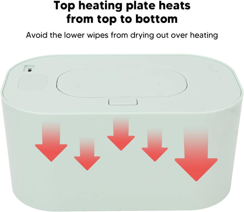 Cosiki Baby Wipe Warmer, Wet Wipe Warmer, USB Towel Warmer Baby Wet Wipes Dispenser Baby Wipes Warmer for Babies