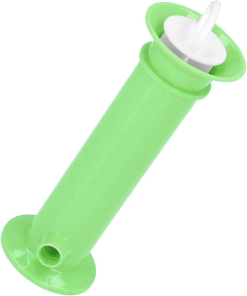 7pcs Reusable Food Pouch Maker Set, Pure Color Toddler Fruit Squeeze Puree Filler, Green