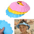 Generic 1Pieces Baby Shower Cap, Soft Adjustable Bathing Wash Hair Shield For Baby Color Randomiy
