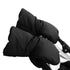 1 Pair Baby Stroller Hand Muffs, Thick Warm Gloves, Windproof Waterproof Pushchair Hand Warmer Mittens, Stroller