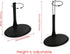DS. DISTINCTIVE STYLE 1/6 Scale Action Figure Display Stand Set (U and C Clips) for 12 Inch Action Figure, Adjustable Height (5 to 8 Inches) (U and C Clip 3 sets)