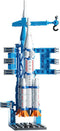 Vilbocr Space Rocket Building Blocks Set - 130-Piece STEM Toys for Kids Ages