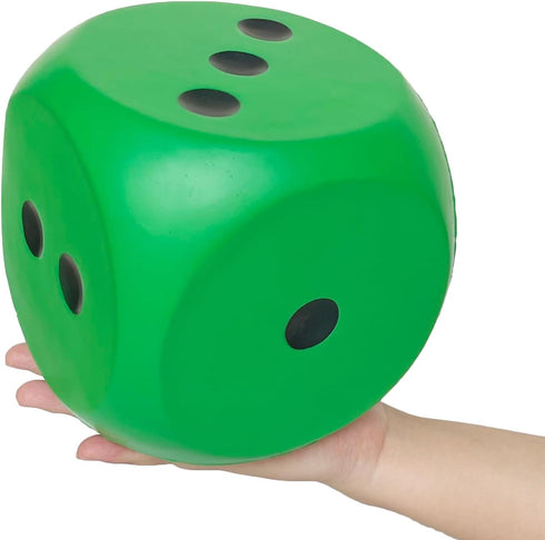 Giant 5.9 Inches Kawaii Foam Dice, Fun-Filled Educational Toy for Game Nights and Learning Sessions