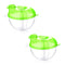 Accmor Baby Formula Dispenser for On-the-Go Feedings, Three-Compartment Non-Spill Formula Container to