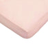 American Baby Company Supreme 100% Natural Cotton Fitted Crib Sheet - 52" x 28", Blush, Hypoallergenic Jersey Comfort