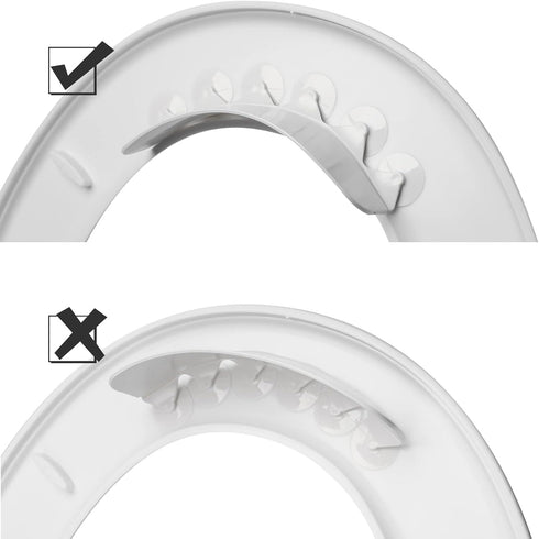 storchenbeck (2 Urine Deflector for Toilet Seat Prevents Kids and Adult from Peeing Splash pcs)