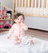 Baby Starters Unicorn Snuggle Buddy | 14 inch with Satin (Rainbow)