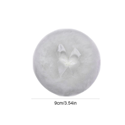 Generic Baby Powder Puff - Soft Skin-Friendly Body Powder Applicator | Portable Round Face Body Puff, Dustproof Powder