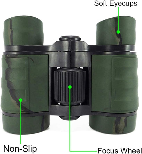 Kids Outdoor Adventure Set, Educational Toys with Binoculars, LED Headlamp, Compass, and Backpack for Boys