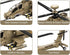 AH-64 Set 259 10+ Apostrophe Games Apache Helicopter Building Block Pieces - Air Force Plane, Ages