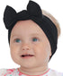 Baby Girl Headbands - Infant, Toddler Cotton Handmade Hairbands with Bows, Child Hair Accessories