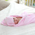 Topwon Apron Baby Bath Towel Fleece Baby Washcloth with Bathing Glove Extra Large Hands Free Absorbent Hooded Towel