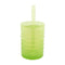 Bumkins Sippy Cup with Straw, Spill Proof Baby and Toddler Cup, Transition Cup for 1 Year Olds, Platinum Silicone,