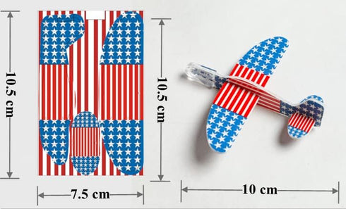 Defemim 32 Pack Toys,16 Glider Planes for Kids,Foam Glider Plane Toy,Foam Gliders Planes Designs,for Boys and Girls