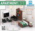 Brick Loot Toy Building Blocks Furniture Minifigure City Set, 236 Pieces, Compatible with Lego, for Adults & Kids Age 6+